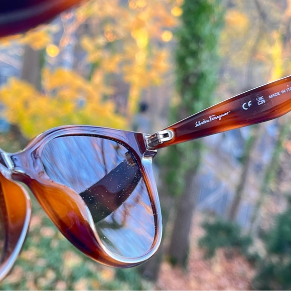 Salvatore Ferragamo Sunglasses Tortoise Shell - Picture 5 of 8